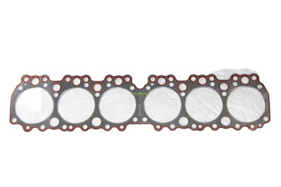 Прокладка ГБЦ ММЗ Д-260 трактор МТЗ-1221 металл жаропрочный (с герм. цельная, длинная) (БЦМ) 260-1003025-02-03