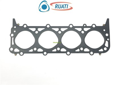 Прокладка ГБЦ ЗМЗ, а/м Г-53 металлическая, многослойная (толстая, t=1,45 мм) RUATI RU66-01-1003020-01