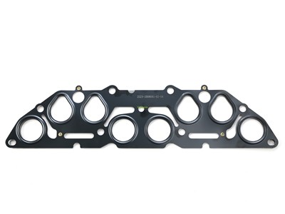 Прокладка коллектора ВАЗ 21214, 2123 LADA 4x4, Шевролет, инжекторная металл 4-х слойный эконом, доп арт.: 2123-1008081-04 (Ярославль) 2123-1008081-04-AMT (4 сл.)