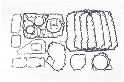 Набор прокладок КПП КАМАЗ ZF16S151,16S181,16S221 (17наим.) чёрный (Москва)  1315298001-95531261-17Н чёр. (03-80-311)