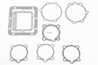 Набор прокладок раздаточной коробки ГАЗ-66,3308,330819 (6 наим.) паронит 0,6мм. (33081-1801000-6Н Состав: 63-1802017,63-1802067,66-1802019,66-40-1802029,66-40-1802030,66-40-1802123) (Москва) ( ОЕ 06-52-321 ) 06-52-321