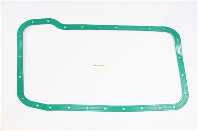 Прокладка поддона маслянного картера ЯМЗ 534 а/м ГАЗон Next зеленая резина МБС с шайбами (Балаково) 5340-1009040