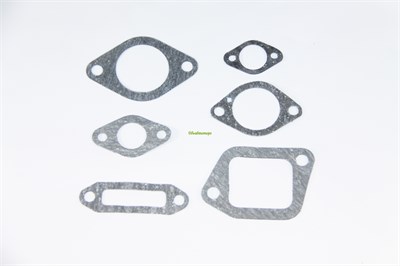 Набор прокладок системы охлаждения КАМАЗ (6 наим.) паронит 0,6мм (Состав: 5320-1303063; 740-1002406; 740-1303244; 740-13030270; 740-1318136; 740-1318206) (Москва) ( ОЕ 03-14-200 ) 740-1300000-6Н (03-14-200)