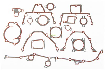 Набор прокладок двигателя дв. ЗМЗ 405, 406, 409 (малый 15 поз, с герметиком без впускного коллектора, см. отдельно) (БЦМ) 406 М