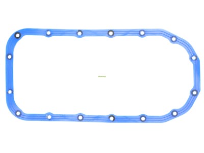 Прокладка поддона маслянного картера ВАЗ 2108-99,2110-12, Калина, Приора, Гранта синий силикон с шайбами (ПТП64) 2108-1009070-3