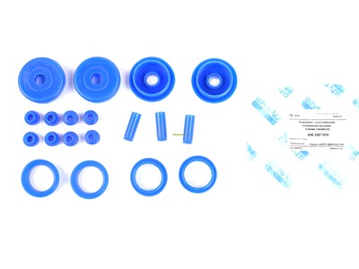 Ремкомплект  уплотнителей клап.крышки 406-1007000 (19 шт) синий силикон Балаково 406-1007000-2