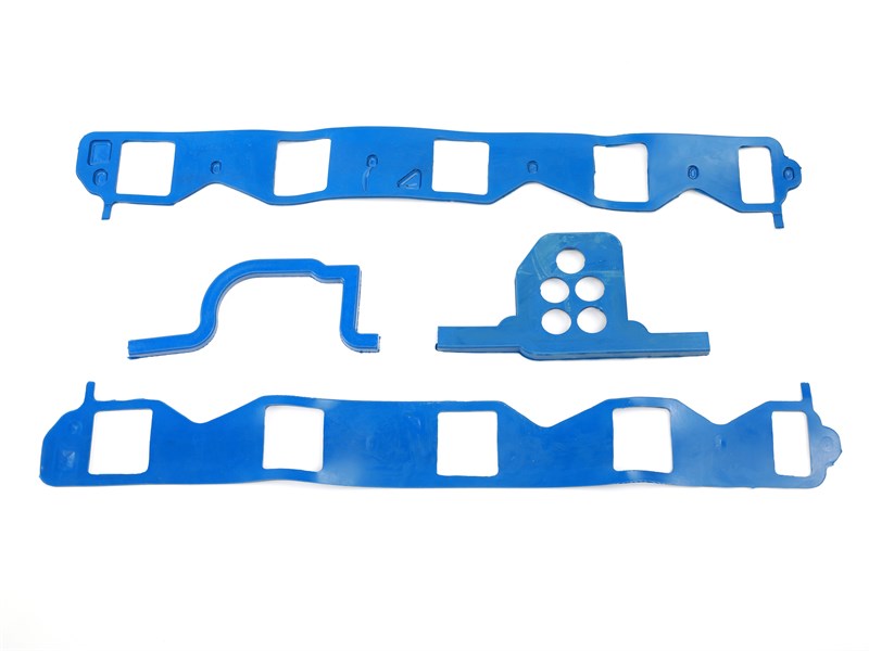 Комплект прокладок под впускной коллектор (плита) 53/3307/ПАЗ синий МБС Балаково (13-1008079/80/81) 13-1008079/80/81-2