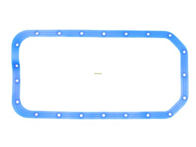 Прокладка поддона маслянного картера ЗМЗ-402 а/м ГАЗ-24 синий силикон с пресшайбами СТАНДАРТ (Балаково) 402-1009070 Ст