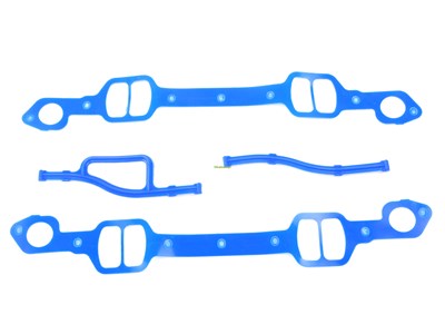 Комплект прокладок под впускной коллектор (плита) Зил 130 синий силикон Балаково 130-1008114-8214-8215 сил.