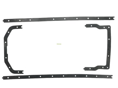 Прокладка поддона маслянного картера СМД 31 р/пробка (Ростов) 31-08С5