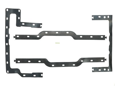 Прокладка поддона маслянного картера Т-130 ЧТЗ  р/пробка (Ростов) 700-40-4947