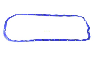 Прокладка поддона маслянного картера УРАЛ дв. КАМАЗ силикон с шайбами (Балаково) 740-1009040-10 силикон