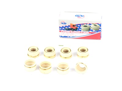 Маслосъемные колпачки (манжеты) дв. ЯМЗ 236,-238 (12мм)  комплект 8 шт. белые в коробке (Балаково) ( ОЕ 236-1007262 ) 236-1007262-1