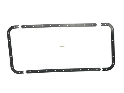 Прокладка поддона маслянного картера ЯМЗ 236 р/пробка (Ростов) 236-1009040-1