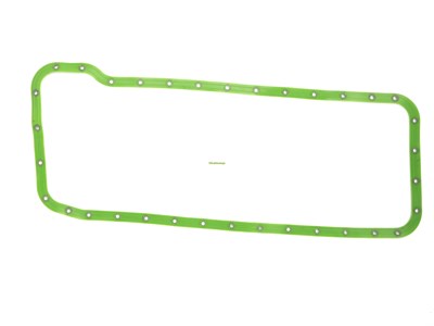Прокладка поддона маслянного картера ЯМЗ 536 а/м МАЗ, УРАЛ, КрАЗ, ЛиАЗ зеленый силикон с шайбами СТАНДАРТ (Балаково) 536-1009040-2