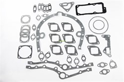 Набор прокладок двигателя ЯМЗ-238 (малый паронит 0,6мм., резина, 18 наим., 238-1000001) Москва ( ОЕ 08-04-200 ) 08-04-200