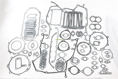 Набор прокладок двигателя ЯМЗ-850.10, 8501.01 малый паронитовый 0,6-1,5мм., 38наим. (850-1000001) Москва ( ОЕ 08-30-200 )  08-30-200