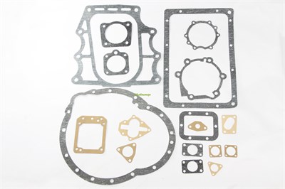 Набор прокладок КПП ЯМЗ-239, 2391, 239-01, 2391-01 паронит 0,6 мм., картон, 16 наим. (239-1700001) Москва ( ОЕ 08-10-200 ) 08-10-200