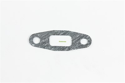Прокладка фланца водяных труб дв. ЯМЗ паронит (2 маленьких, 1 большое отверстие, 0,8мм.) Тамбов АТИ 236-1003292