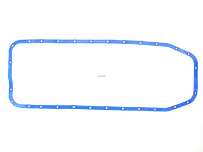 Прокладка поддона маслянного картера КАМАЗ синий силикон с металическими шайбами СТАНДАРТ (Балаково) 740-1009040-7