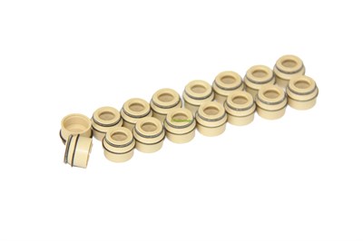 Маслосъемные колпачки (манжеты) дв. ЗМЗ 405, 406, 409, 4091 Евро-2, 3, 4, ВАЗ (все 8 кл. двигатели) 2101, 2108, 21213, 2123, 21214 комплект 16 шт. (2108-1007026-02, 990.235, FPM, оригинал, фасовка) Вэлконт (Кирово-Череповецк) ( ОЕ 406.1007026-04_В ) 406.1007026-04_В