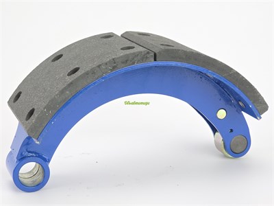 Колодка барабанного тормоза а/м КАМАЗ Компас 12 мост JAC N120 (OE: 3501B247-185WBS/ передняя/ нижняя/ сварная) (1шт.) АККОР 163501B247-185WBS