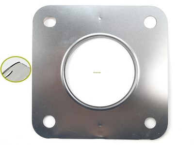 Прокладка фланца приемной трубы ГАЗель NEXT дв.EvoTech 2.7 металл 2 сл. (арт.: 2310-1203240, 719-37-03) (RUATI) 2310-1203240-RN (2 слоя)