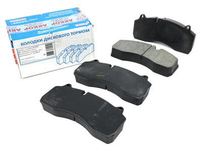 Колодка дискового тормоза а/м Euro Kamaz 4308 суппорт Haldex (к-т 4 шт.) 164308-3501090