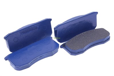 Колодка дискового тормоза а/м УАЗ Хантер, Патриот передняя (к-т 4 шт., 3160-3501090) (НЧД) ЕзАТИ Е221