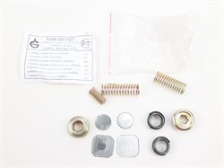 Набор прокладок компрессора КАМАЗ, ЗИЛ 2-х цилиндровый (пружинки+гайки+прокладки)  3509015 (малый/Люкс)