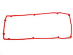 Прокладка клапанной крышки ЗМЗ 409 ЕВРО-4 красный силикон, 10 отверстий 40624-1007245-10 (кр. сил)