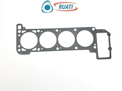 Прокладка ГБЦ ЗМЗ-405, 409 до ЕВРО-2 а/м Газель, УАЗ металлическая, многослойная (толстая, t=1,45 мм) RUATI RU405.1003020