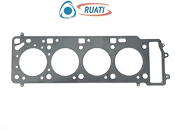 Прокладка ГБЦ Москвич-2141 V=2,0 металлическая, многослойная (толстая) RUATI RU2141-1003020