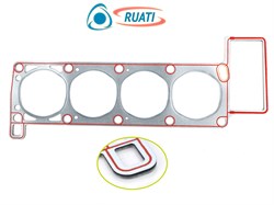 Прокладка ГБЦ ЗМЗ-406 с герм. облицованная металлом под ГБО (RUATI) 406-1003020-01RN (облиц.)