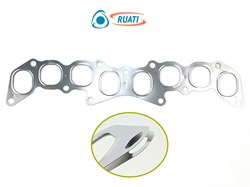 Прокладка коллектора дв. EvoTech 2.7 А274 а/м ГАЗель Next металл 2-х слойный (арт.: А274.1008080, 719-14-17)  (RUATI) А274.1008080-RN (2-х слойный)