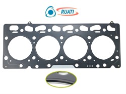 Прокладка ГБЦ Cummins ISF 3.8 а/м Валдай, ПАЗ, КАМАЗ N75, N80, N120 Компас-9/12 (металопакет чёрный, арт.: 4943051, 5345648) RUATI 5345648-RN