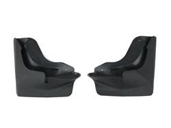 Брызговик ВАЗ 1118, Калина передний (к-т из 2 шт.) ТЭП (термоэластопласт) (ПолиуретанДеталь) ( ОЕ 1118-8403512/13 )										 1118-8403512/13