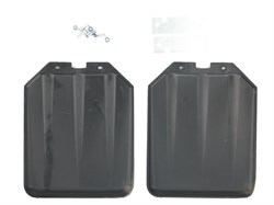 Брызговик ВАЗ 2121 НИВА задний (к-т из 2 шт.) ТЭП (термоэластопласт) в сборе (ПолиуретанДеталь) ( ОЕ2121-8404312/13 )										  2121-8404312/13