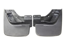 Брызговик ВАЗ 2123 ШЕВРОЛЕНИВА (Bertone) передний Н/О (к-т из 2 шт.) ТЭП (термоэластопласт) в сборе (ПолиуретанДеталь) ( ОЕ 21230-8403512/13-55- )										 21230-8403512/13-55-