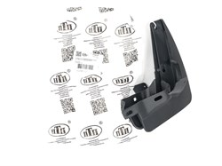 Брызговик ЛАДА Приора передний (к-т из 2 шт.) ТЭП (термоэластопласт) (ПолиуретанДеталь) 2170-8415512/13