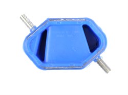 Виброизолятор ГАЗ-3302 Бизнес (подушка двигателя) передняя синий силикон (0315743А) ПТП64 0315743А