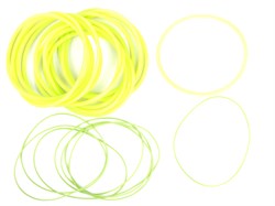 РК Колец на восемь гильз (2 наим. 24 поз.) а/м КАМАЗ зеленый силикон  