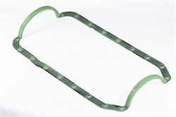 Прокладка поддона маслянного картера УМЗ 417,421,4216 а/м ГАЗель, УАЗ (цельная, армированная РА) зелёный силикон (ПТП64 г. Балаково) 4216-1009075-2