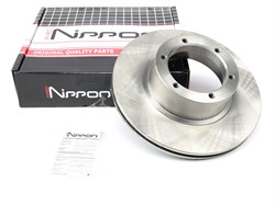 Тормозной диск ГАЗ-3302, Газель нового образца (3302-3501077, D=104мм) NIPPON ADC1802v