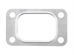 Прокладка турбокомпрессора дв. CUMMINS ISBe, ISDe а/м КАМАЗ, ПАЗ (металл, арт.: 3919369, 719-88-10, прямоугольная) RUATI 3919369-RN