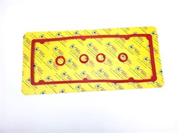 Комплект прокладок крышки клапанов дв. ЗМЗ  406, 405, 409 до Евро 2 красный силикон (2 наим., 5 шт.: 406-1007245, 406-1001487 / доп. арт.: 20995) RUATI RN0081