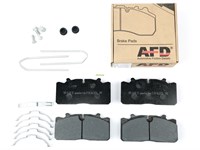 Колодка дискового тормоза (A-710)(03) системы: WABCO; PAN 17 а/м Газон NEXT, ПАЗ ВЕКТОР NEXT, Renault Trucks, Iveco (с установочным комплектом: палец\ пружинки\ пыльники) (к-т 4шт.)  WVA 29088 (AFD) A-710 (E) 03