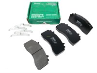 Колодка дискового тормоза системы: WABCO; MAXX 22 а/м КАМАЗ 5490 NEO, MAN и др.  (с установочным комплектом: пружины) (к-т 4шт.) WVA 29223, 29337 (TemacAutomotive) 136-00-13