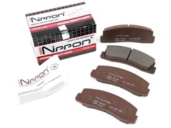 Колодка дискового тормоза а/м ВАЗ 2121 передняя (к-т 4 шт.) (кат 2121-3501090) NIPPON ADB 0192