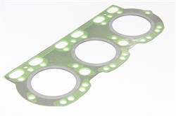 Прокладка ГБЦ ЯМЗ 236НЕ, БЕ, 6562.1 н/о а/м МАЗ метал.,общая ГБЦ, зелёный силикон (ПТП64) 236Д-1003212-А